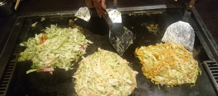 野菜炒めじゃない、お好み焼き！＞＜