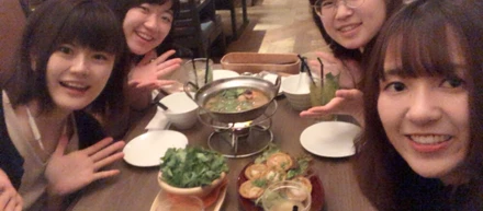 インターン生でパクチー女子会したよ
