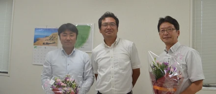 15年勤続表彰式を行いました。