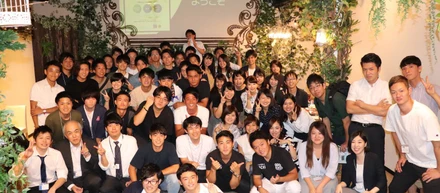 学生と飲む？！学生主催の就活イベントへ協賛