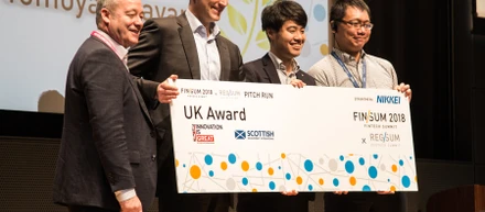 FINSUM×REGSUM 2018 スタートアップピッチランにてUK Awardを受賞！