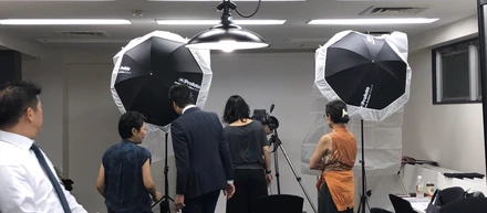 社員プロフィール写真撮影会
