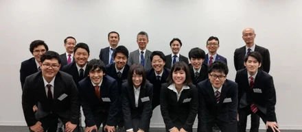 嵐の後の内定式～笑顔がいっぱい～