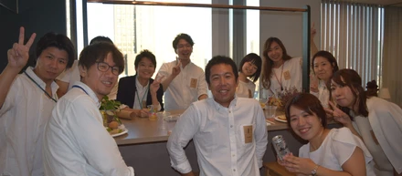 東証での結婚式後は・・・披露宴！くふうグループで統合パーティをしました