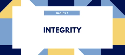 Basics-1. 真摯さ。素直さ。