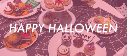 今回は“ハロウィン”バージョン♪　月1回みんなでお昼を食べる、スパイスボックスの『シロメシ』。