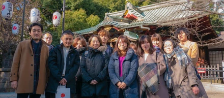 金王八幡宮で初詣と2019年の所信表明