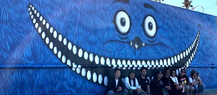 九十九里浜 宮原海岸堤防 WALL ART