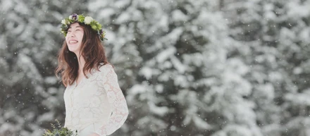 Winter Wedding in 北海道