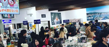 ＼「鹿部たらこ祭り」で大賑わい！！！／