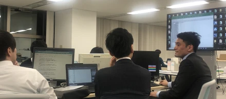 社内研修を行って、社員の育成に力を入れてます