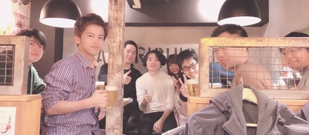 月一で飲み会を開催してます！