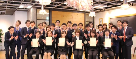 2019年度 株式会社ウィルゲート入社式