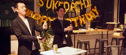 祝！助太刀２周年。パーティーしました。