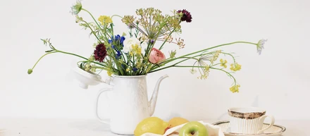 器とお花。上海でのflower workshopが素敵すぎる