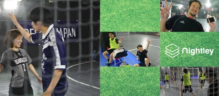 ナイトレイメンバーでフットサルに行ってみた！