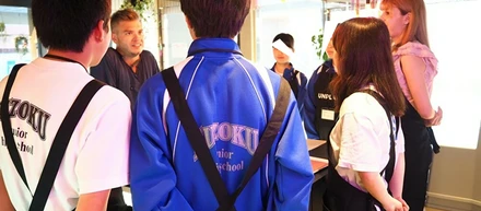 ホステルUNPLAN Shinjukuにて、中学生の職業体験受け入れを行いました！
