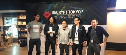 Decrypt Tokyoにてオリジナリティ賞受賞