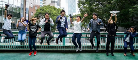 カメラブな集合写真が、撮れました。