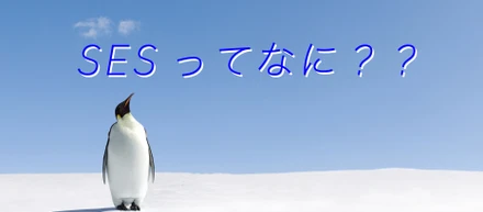 いまさら聞けない「SES」ってなんだ！？