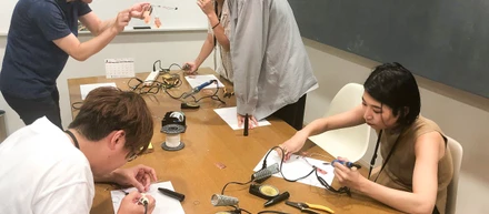 電子工作ワークショップ“初級編”を開催しました
