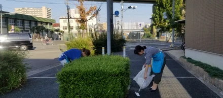 地域にも貢献する活動をしています