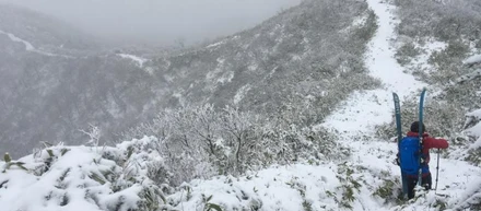 忘年会と雪山部