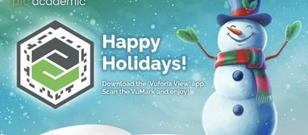 ptc Academicの「Happy Holidays!」ARが楽しい！