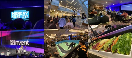 AWS re:Invent 2019 1日目 〜Amazon Auroraワークショップ・Expo・Monday Night Live〜
