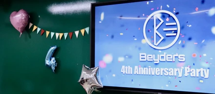 Beyders4周年記念パーティー開催！