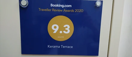 Booking.comトラベラー・レビュー・アワード2020を受賞しました！