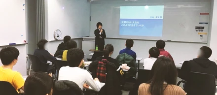 「正解のない人生をどのように生きていくか」CEO竹内がMonoxer導入塾様で高校生に講演