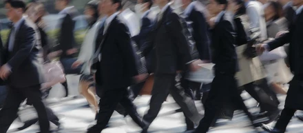 ある日の出社風景
