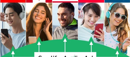 【お知らせ】海外マーケティングの「LIFE PEPPER」、Spotify音声&動画広告を開始。英語圏3カ国と香港、台湾に配信可能