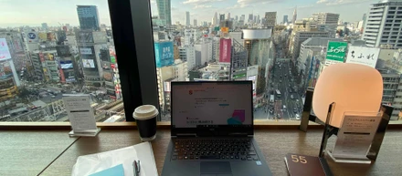 Wantedly Perkさっそく使い倒してみた！#001～渋谷スクランブルスクエア"SHARE LOUNGE"～