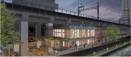[WISE OWL HOSTELS RIVER TOKYO]A Brand new shopping complex "TOKYO MIZUMACHI®" will open on April 17th, and "Sumida Riverwalk" on April 13th!