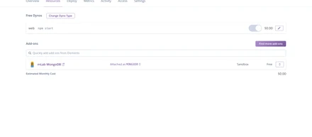 Herokuへのアップロードでつまづいた時の対処法　その②　Node.js + MongoDB