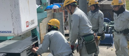 【社員インタビュー】なでしこから未経験の電気工事士に挑戦！支えてもらった恩返しを。