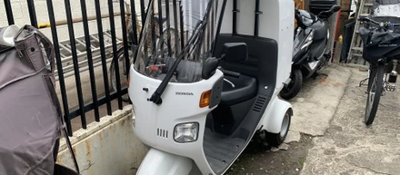原付の免許じゃ運転できません・・・。