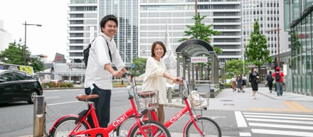 シェアサイクル「チャリチャリ」が、名古屋市でサービスを開始しました！