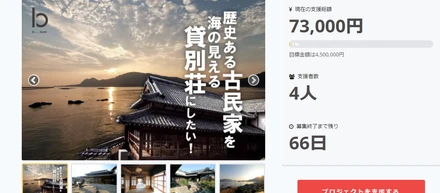 クラウドファンディングを始めました