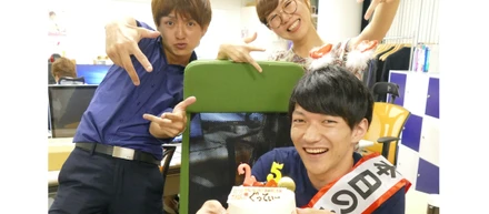 野口さんちの明徳くん、ひとつ大人になりました。