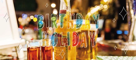 Birthday holiday制度★お誕生日月は1日お休みをプレゼント！