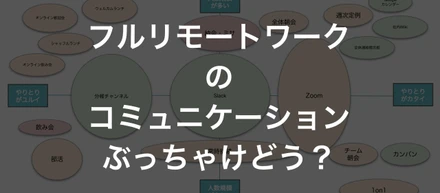 フルリモートって雑談できる？他部署の新入社員との交流は？コミュニケーションの実態を徹底解説！