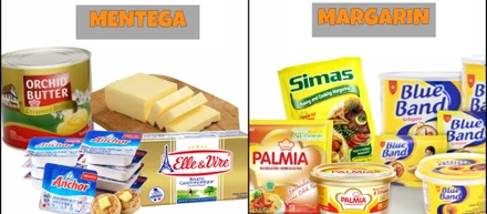 Perbedaan Margarin dan Mentega