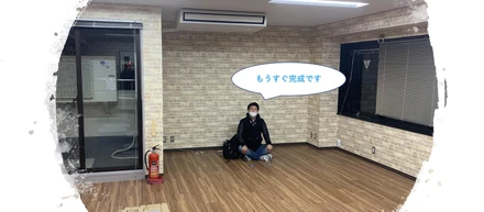 もうすぐオフィス内装が完成♪2021年は新規事業立ち上げ！