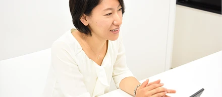 社員紹介１「母として　チームリーダーとして　私は常に変化している」