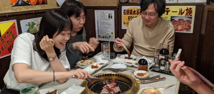 一年前の忘年会