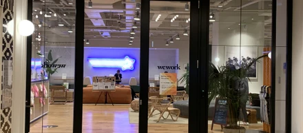 福岡出張でもWeWork