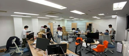 「シン・東京オフィス」ただいま引越し中！